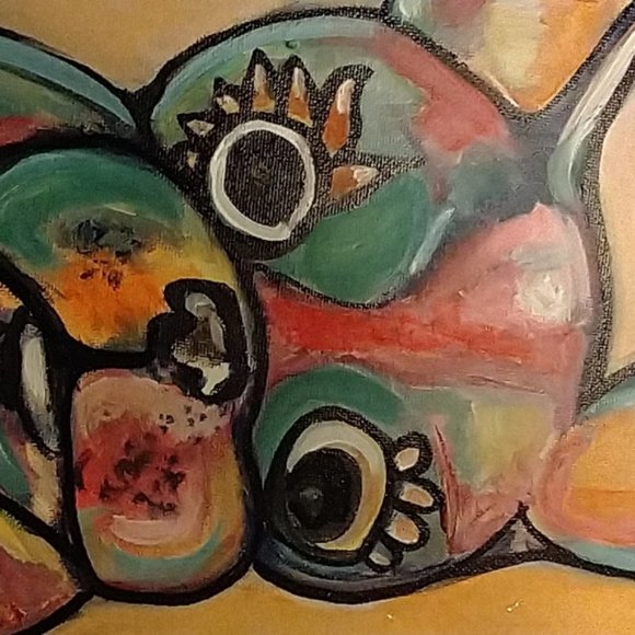 Original art painting - Picture 3 of 4